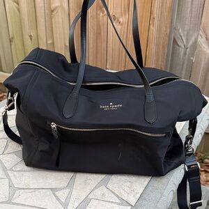 Kate Spade Black Duffel Bag